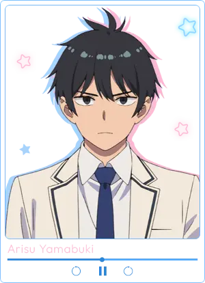 山吹有栖 公式キャラクター設定画