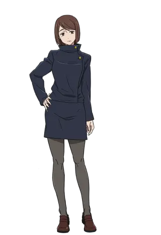 高専時代の家入硝子 公式キャラクター画像