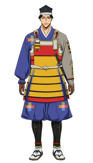 『逃げ上手の若君』四宮左衛門太郎 公式キャラクター立ち絵