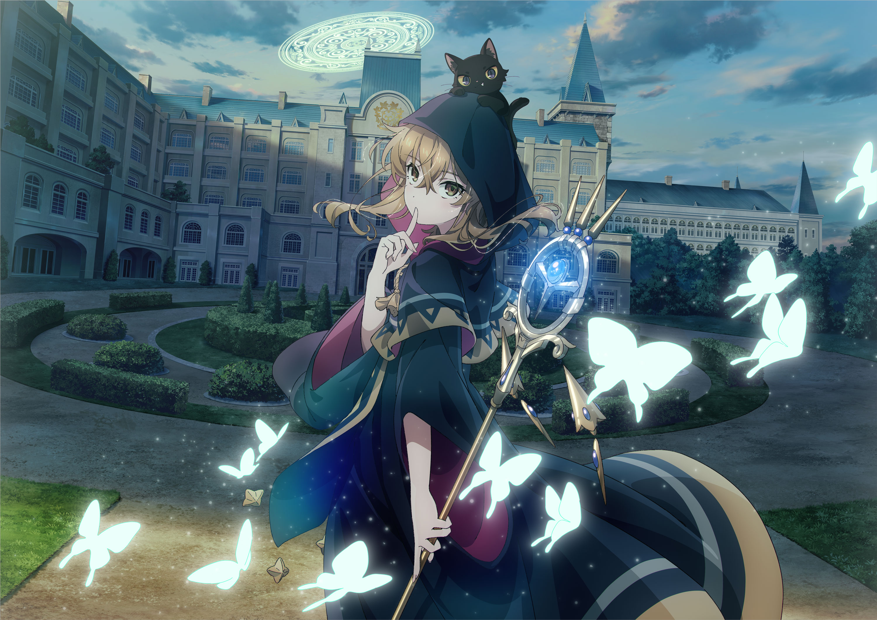 TVアニメ『サイレント・ウィッチ 沈黙の魔女の隠しごと』キービジュアル