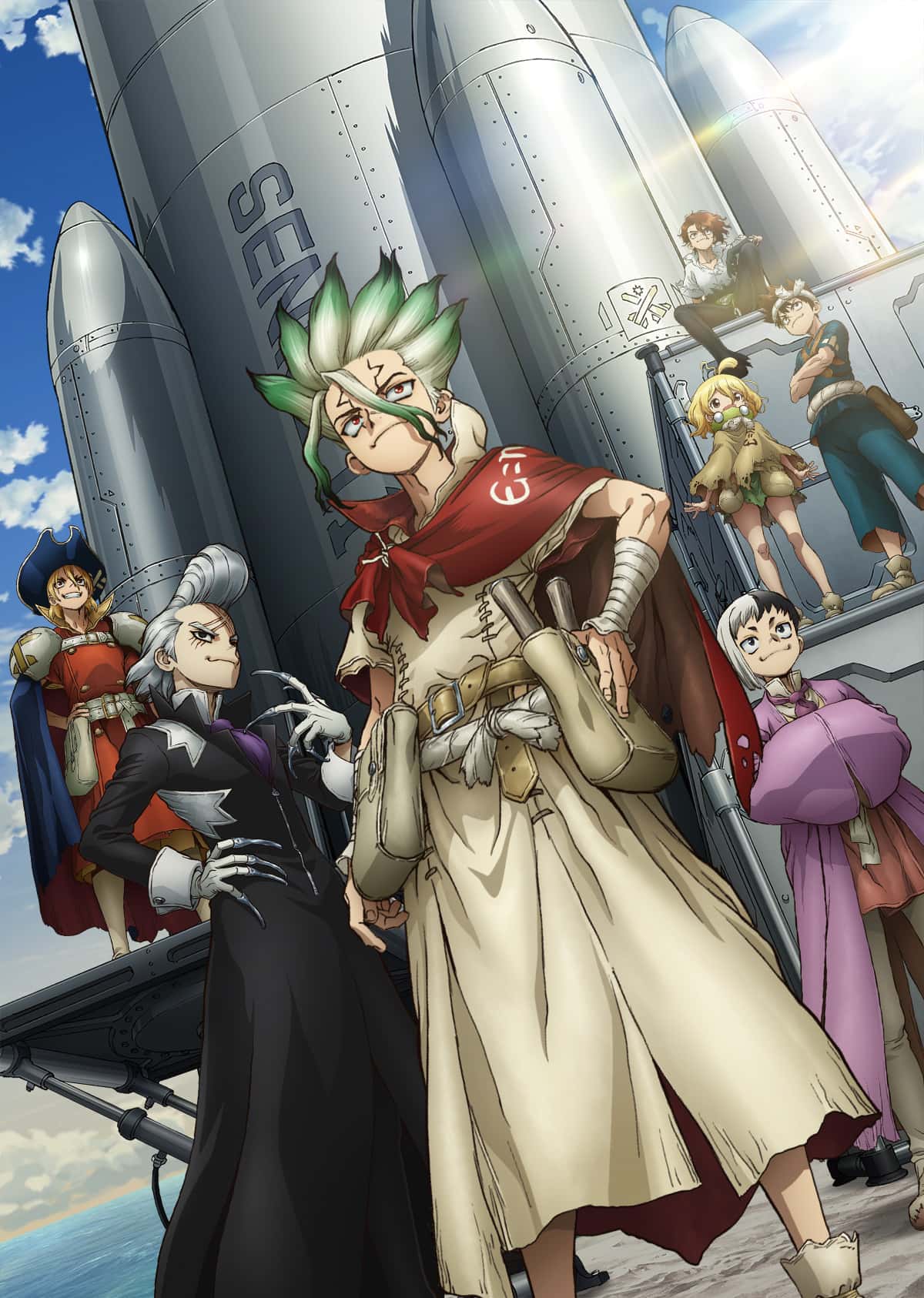 TVアニメ『Dr.STONE』公式ビジュアル